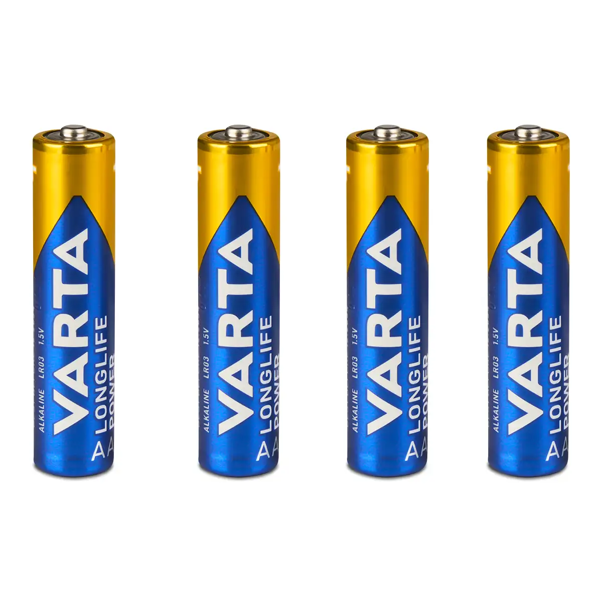 Varta High Energy Batterien 'Micro AAA', 1,5V, 4 Stück