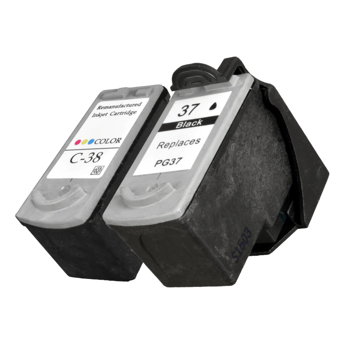 Canon PG-37/CL-38 - alternative Patronen MultiPack schwarz 13 ml | 300 Seiten + farbig 12 ml | 280 Seiten - Digital Revolution