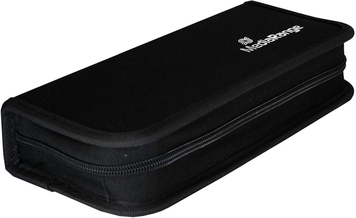MediaRange Flashdrive-Mappe für 10 USB-Sticks und 5 SD-Karten