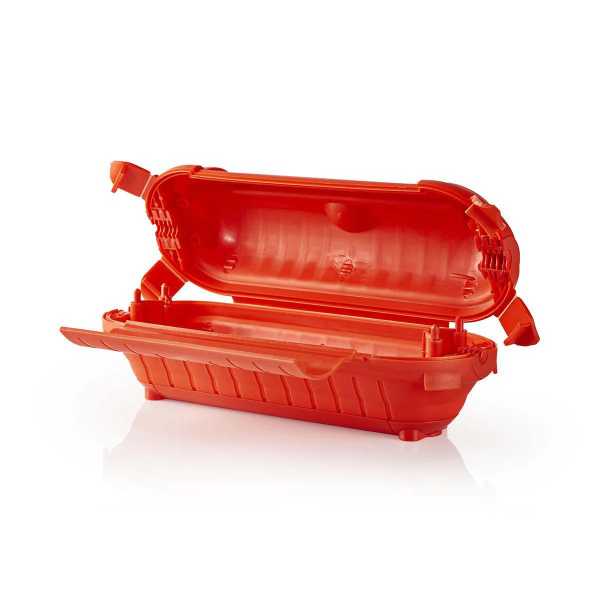 Nedis Sicherheitsbox für für Schuko, Stecker und Buchse orange