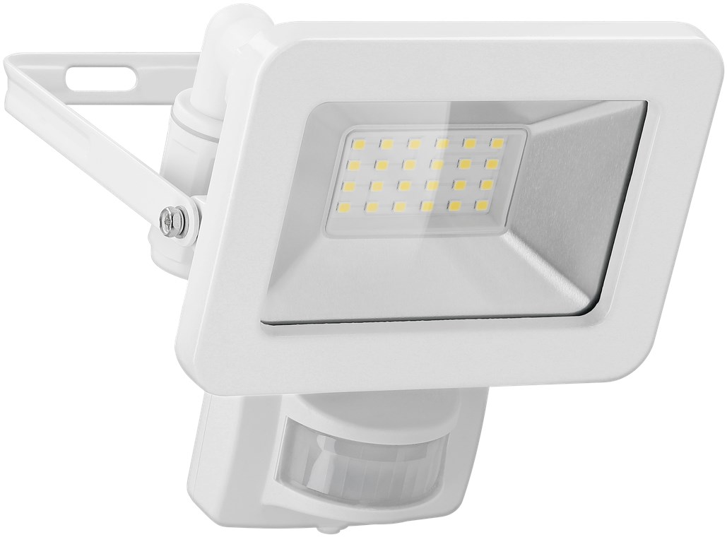 Goobay LED-Außenstrahler, 20 W, mit Bewegungsmelder