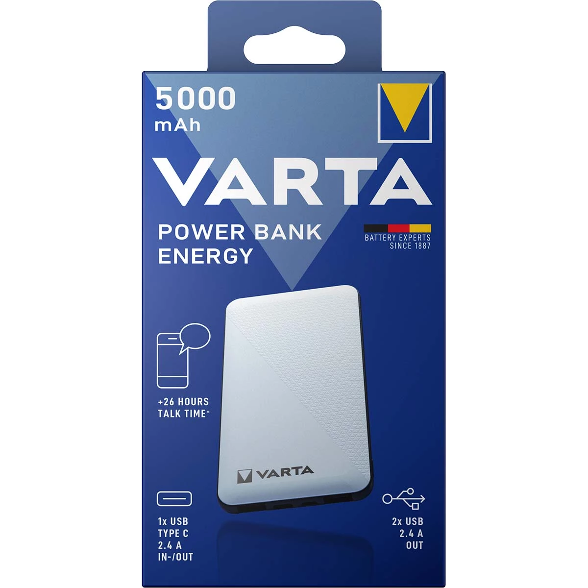 Varta Powerbank Energy 5.000 mAh