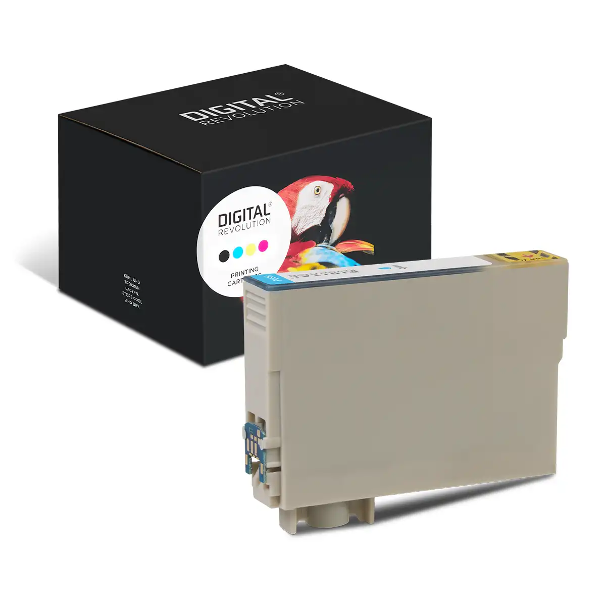 Epson T0802 - alternative Patrone 'cyan' 11,4 ml - Digital Revolution