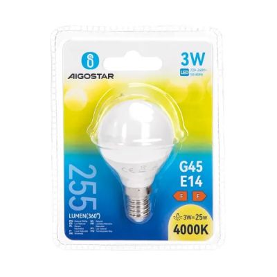 Aigostar LED 'Classic', E14, 3W