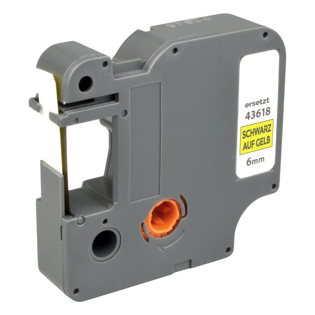 Dymo S0720790 Schriftband alternativ schwarz auf gelb 6mm x 7m - Digital Revolution