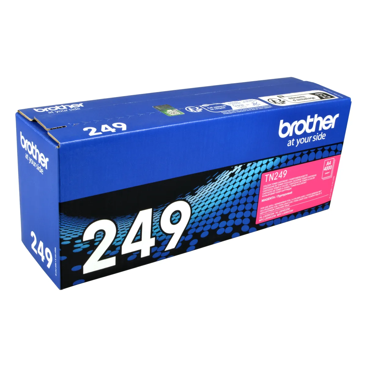 Brother TN-249M Toner magenta 4.000 Seiten Brother TN-249M Toner magenta 4.000 Seiten