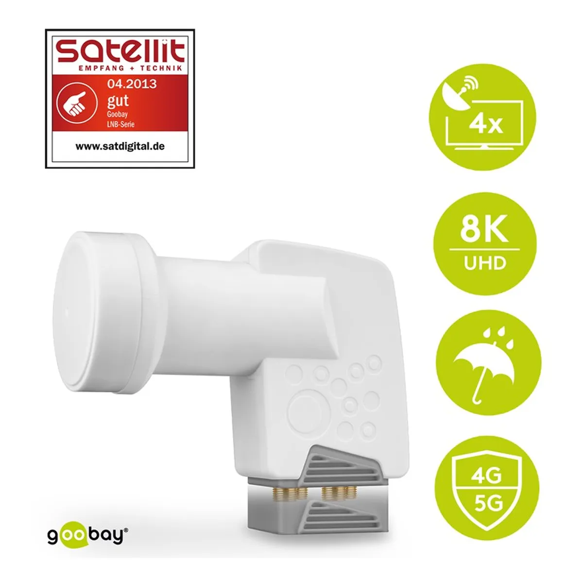 Goobay Universal Quad LNB