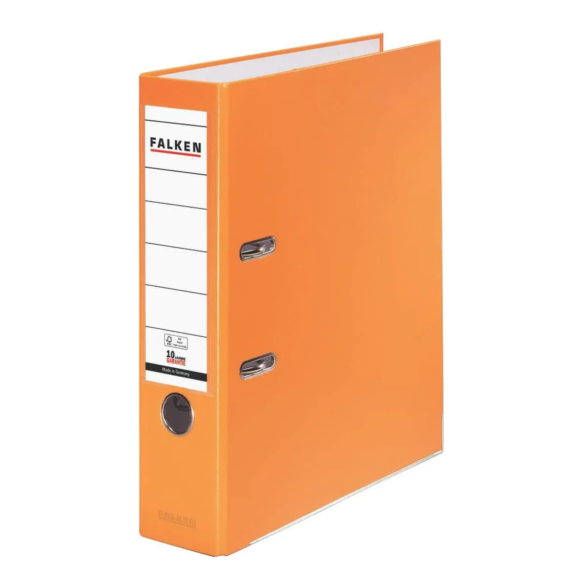 Falken Ordner PP-Color S80 - A4, 8 cm, orange