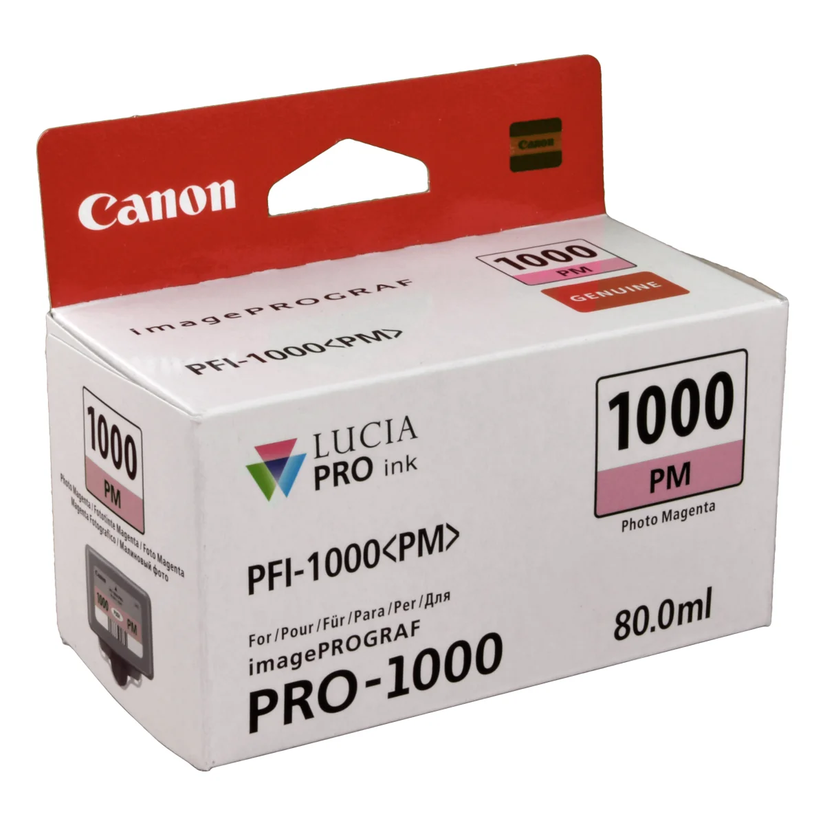 Canon Tinte 0551C001  PFI-1000PM  photo magenta