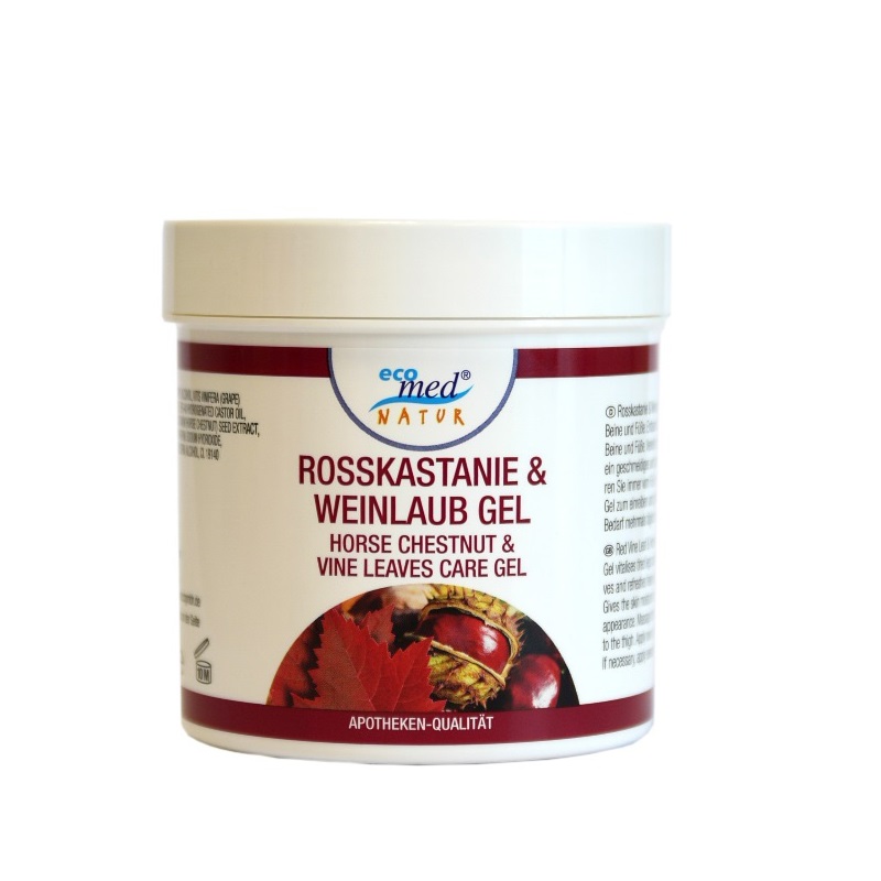 ecomed Rosskastanie & Weinlaub Gel 250 ml