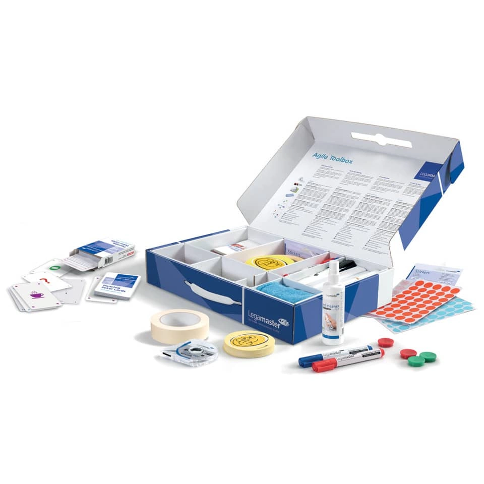LEGAMASTER Moderationsset Agile toolbox 500-tlg.