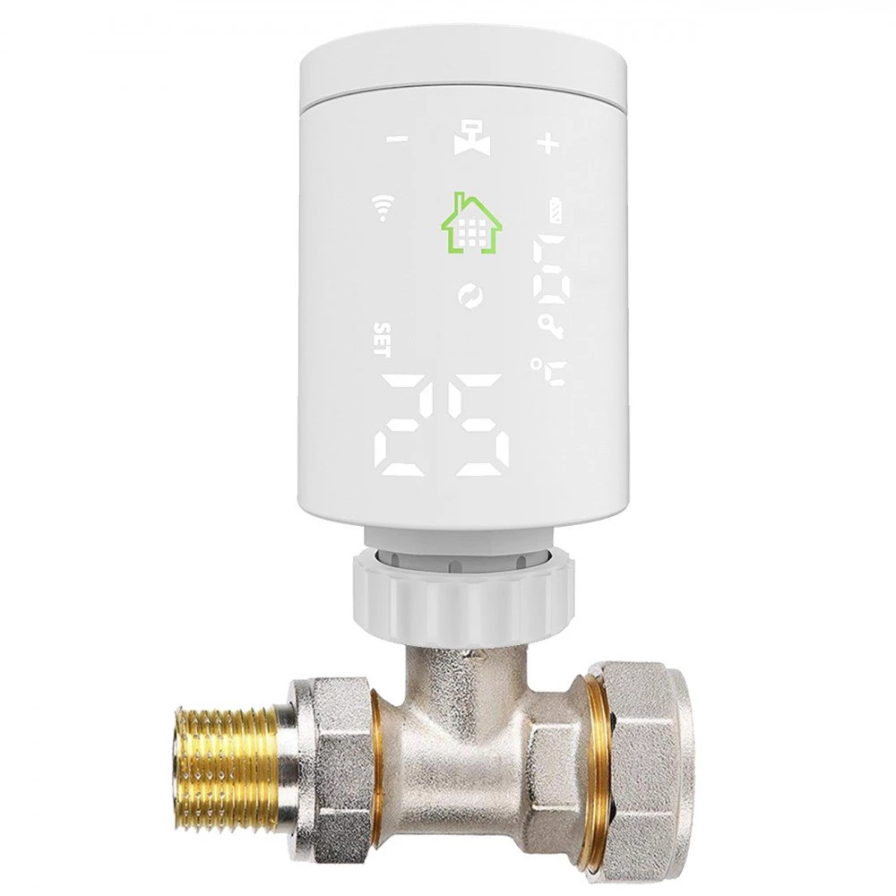 FontaHome WLAN Smart Home Thermostat Heizkörper LED-Display weiß