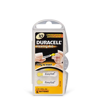 Duracell Knopfzellen 'AE10' 1,4V 6 Stück