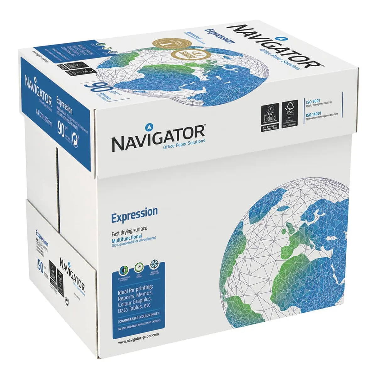 Navigator Expression - A4, 90 g/qm, weiß, 500 Blatt