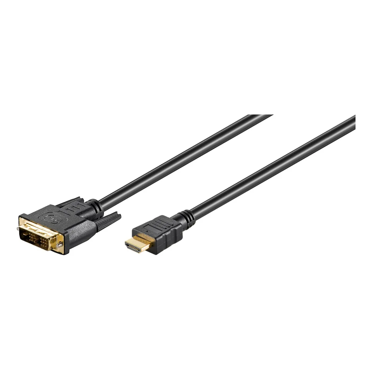 Goobay DVI-D/HDMI™ Kabel, vergoldet