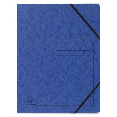 Eckspanner A4 Colorspan blau Karton 355 g/qm