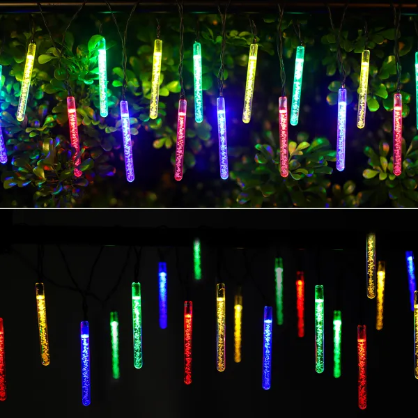 Aigostar LED Solar Lichterkette, RGB