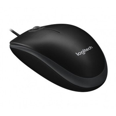 Logitech B100 Optische USB Maus schwarz