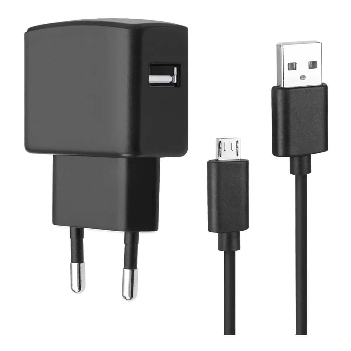 Fontastic Essential Netzteil USB 2.4A schwarz