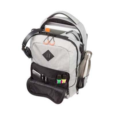 walker Schulrucksack Wizzard College - light grey melange