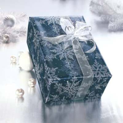 Weihnachts-Geschenkpapier Frosty Night - 5 m x 70 cm