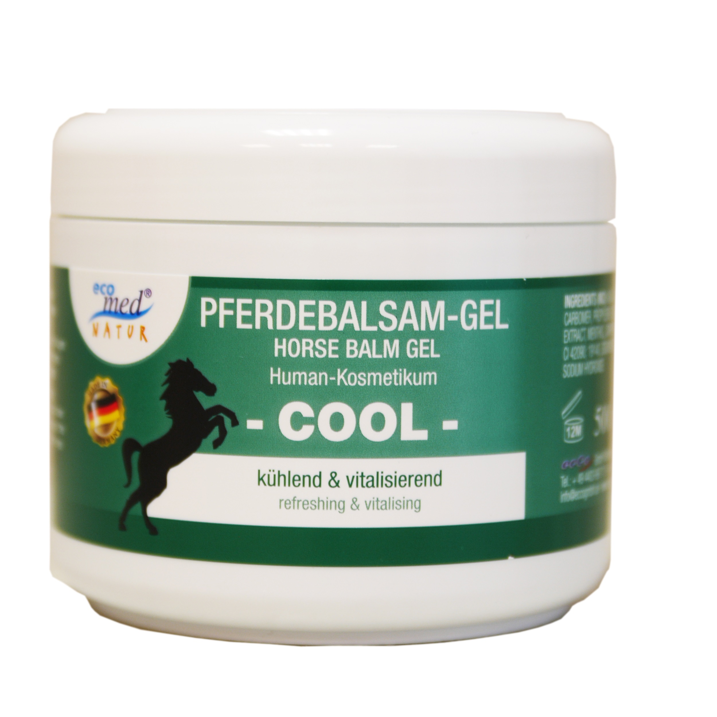 eco med Natur Pferdebalsam Gel 500 ml