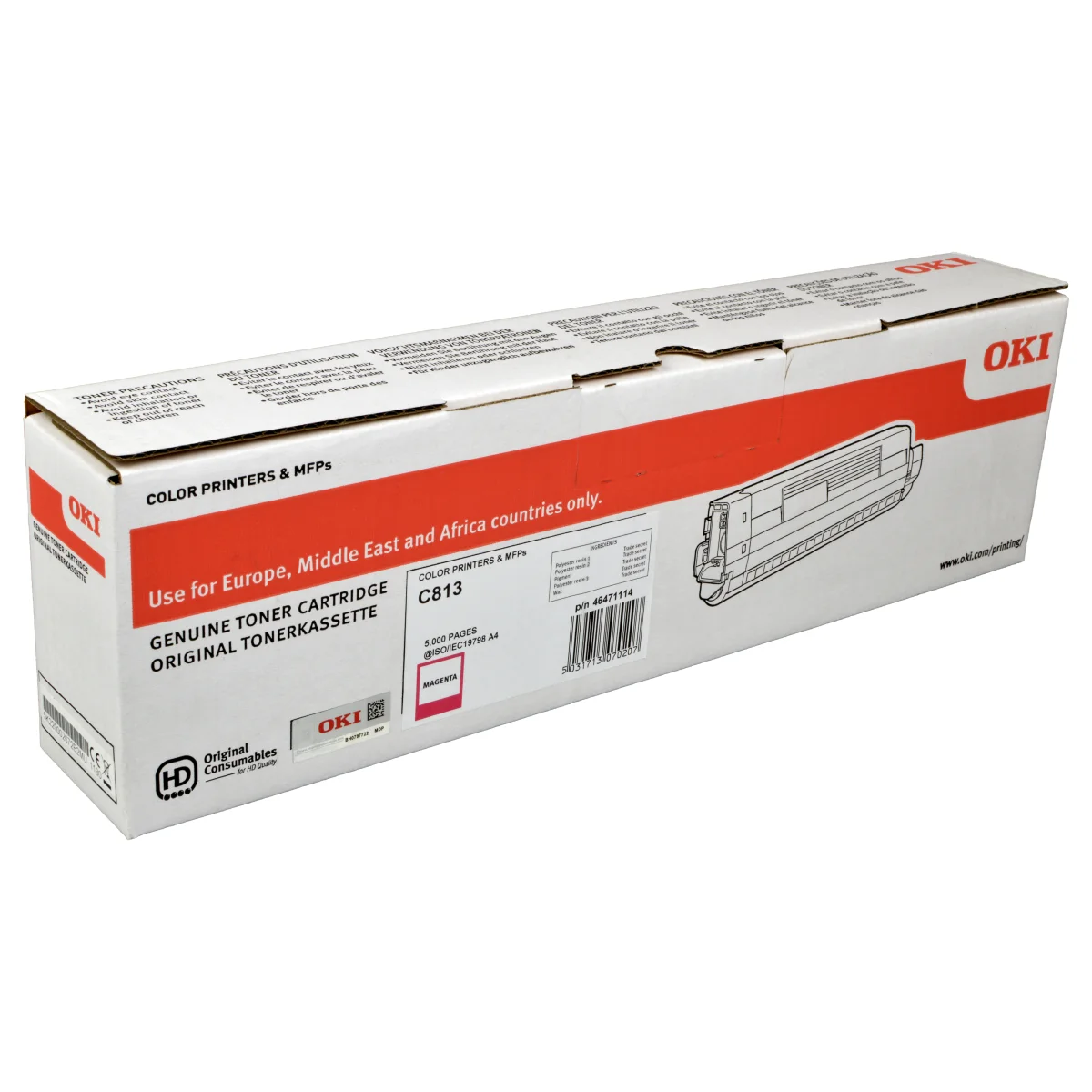 OKI 46471114 Toner magenta 5.000 Seiten