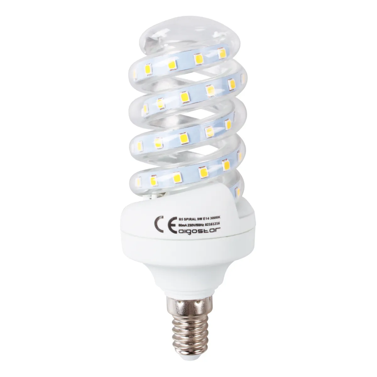 Aigostar LED 'Spirale', 9W, E14