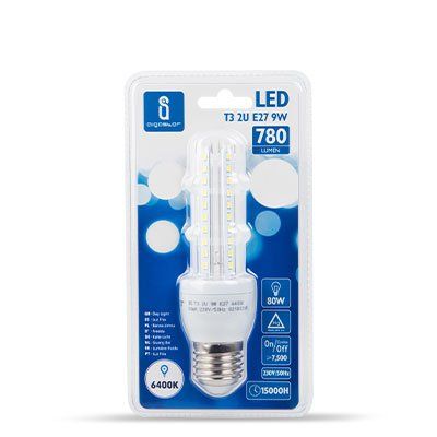 Aigostar LED 'Kolben' E27, 9W