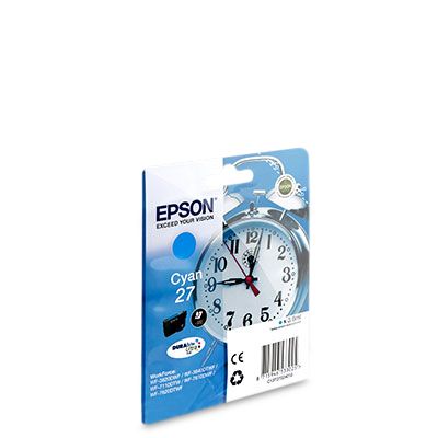 Epson Druckerpatrone '27' cyan 3,6 ml