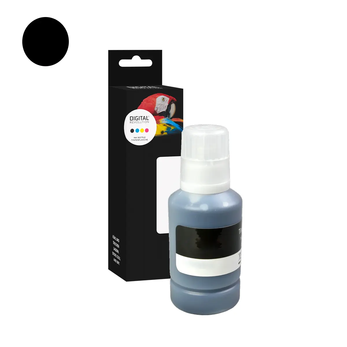 HP 32 - alternative Tinte 'schwarz' 100 ml | 4.000 Seiten - Digital Revolution