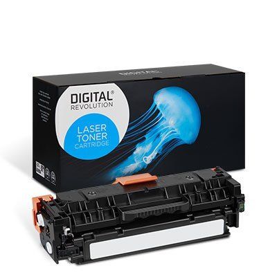 HP CF381A - alternativer ECO Toner 'cyan' 2.700 Seiten - Digital Revolution