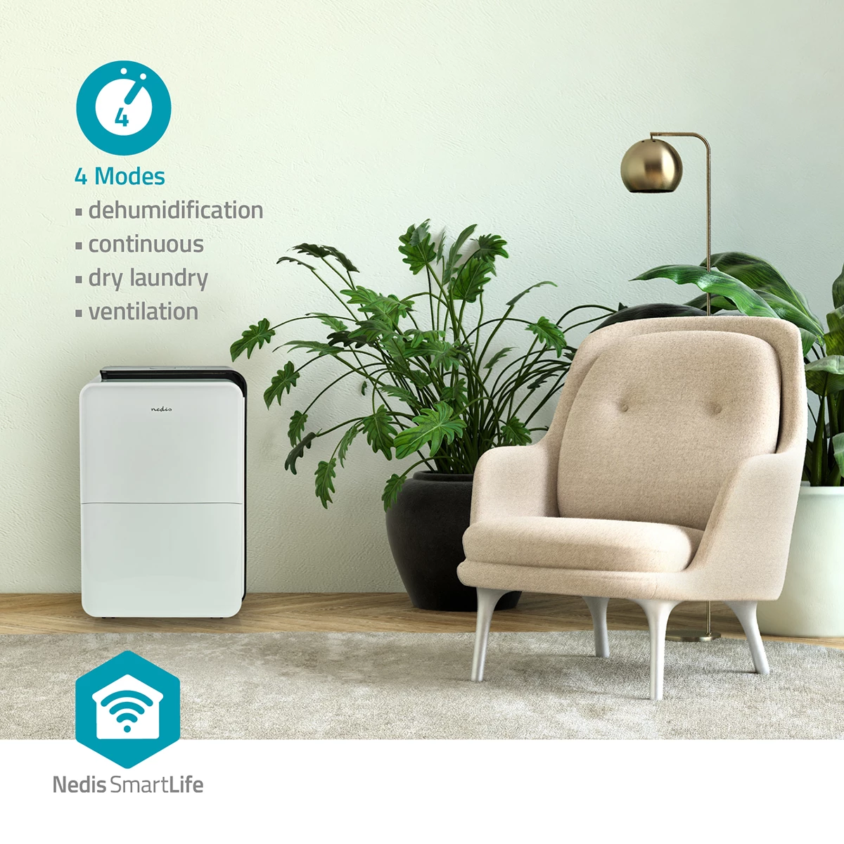 Nedis SmartLife Luftentfeuchter Nedis SmartLife Luftentfeuchter