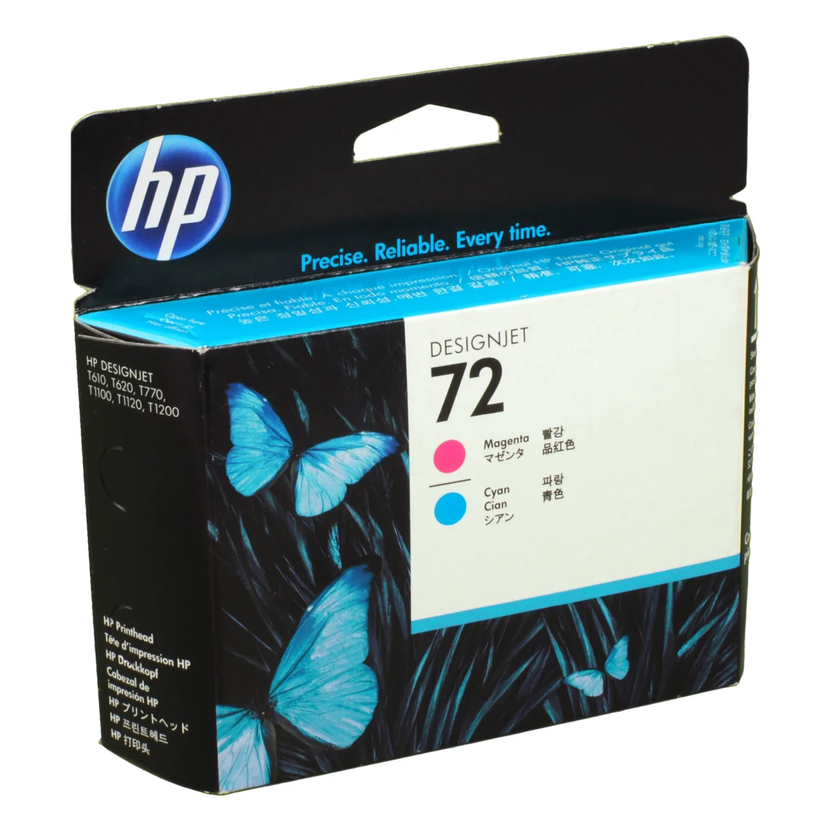 HP Druckkopf C9383A  72  cyan und magenta