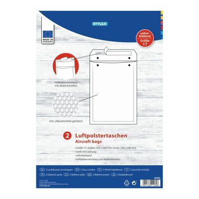 Luftpolstertaschen, Gr.17, 2 Stück