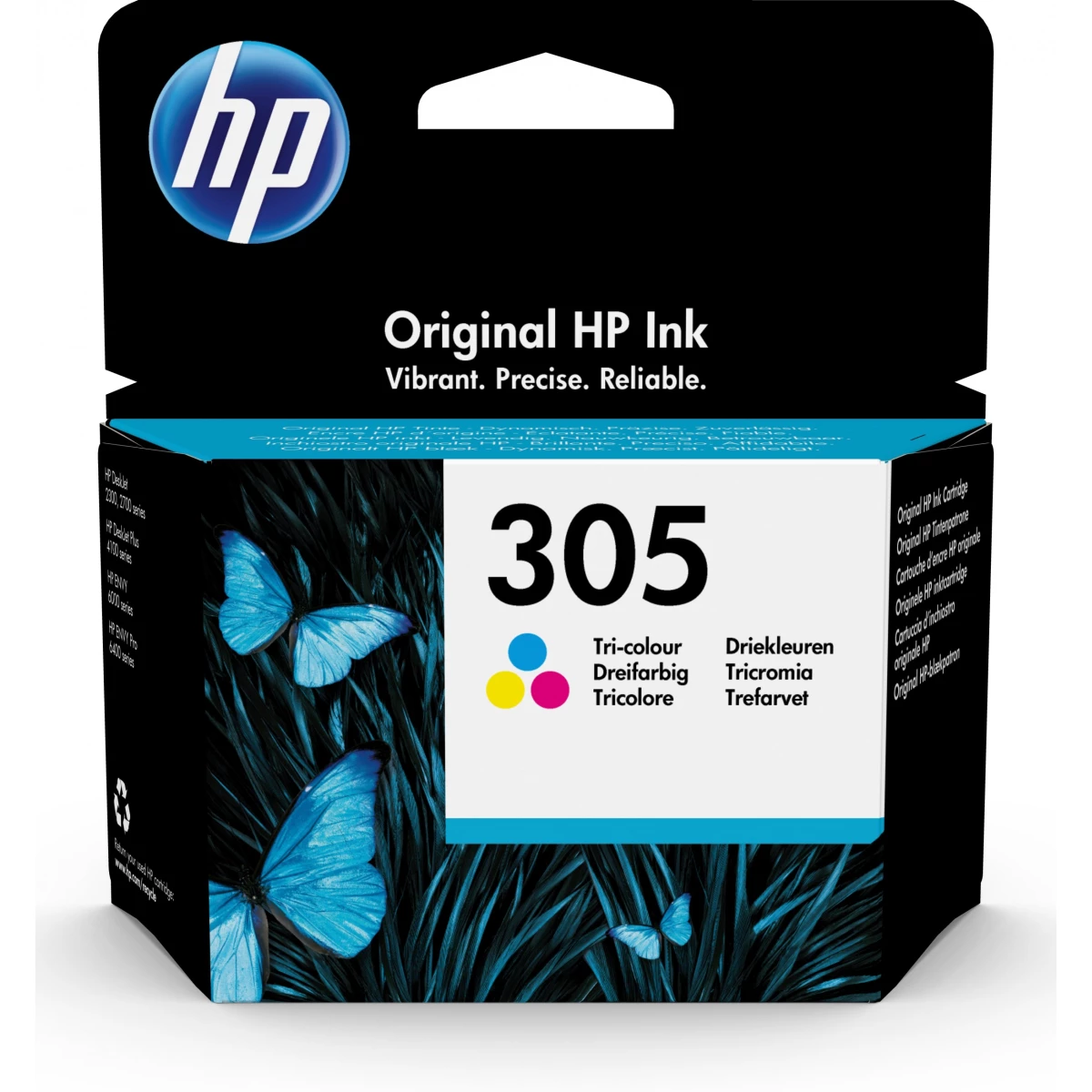 Druckerpatrone HP 305 cyan magenta gelb 100 Seiten (3YM60AE)