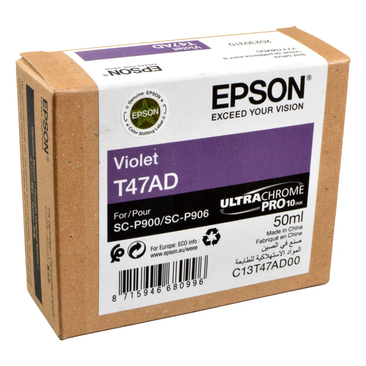 Epson Tinte C13T47AD00 T47AD violet