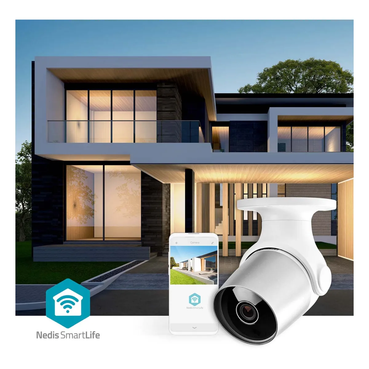 Nedis SmartLife Außenkamera Nedis SmartLife Außenkamera
