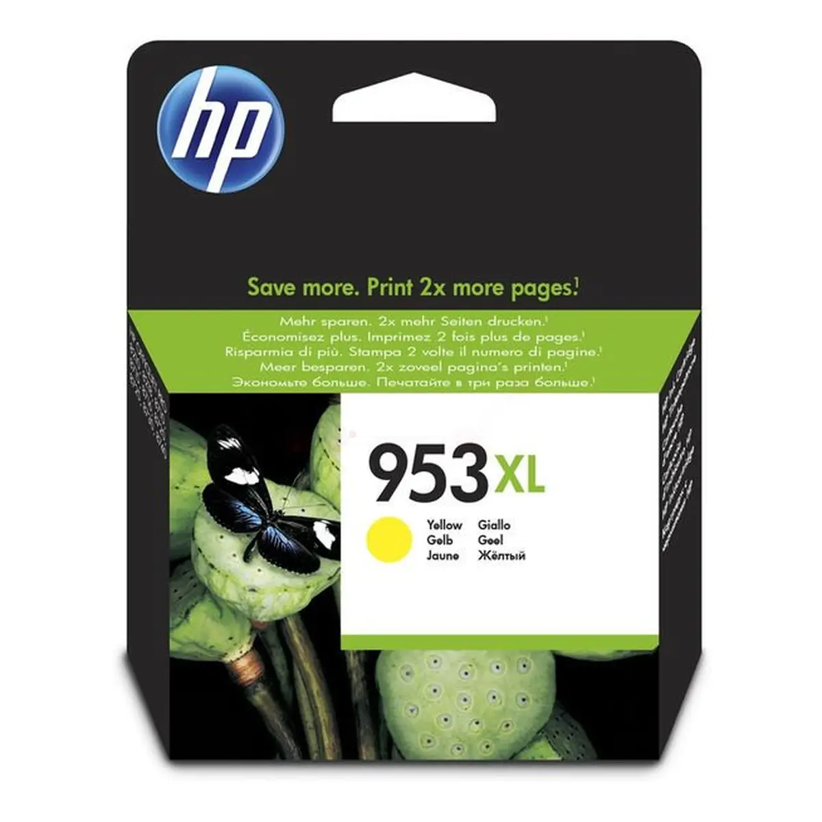 Druckerpatrone HP 953XL gelb 20 ml | 1.450 Seiten (F6U18AE)