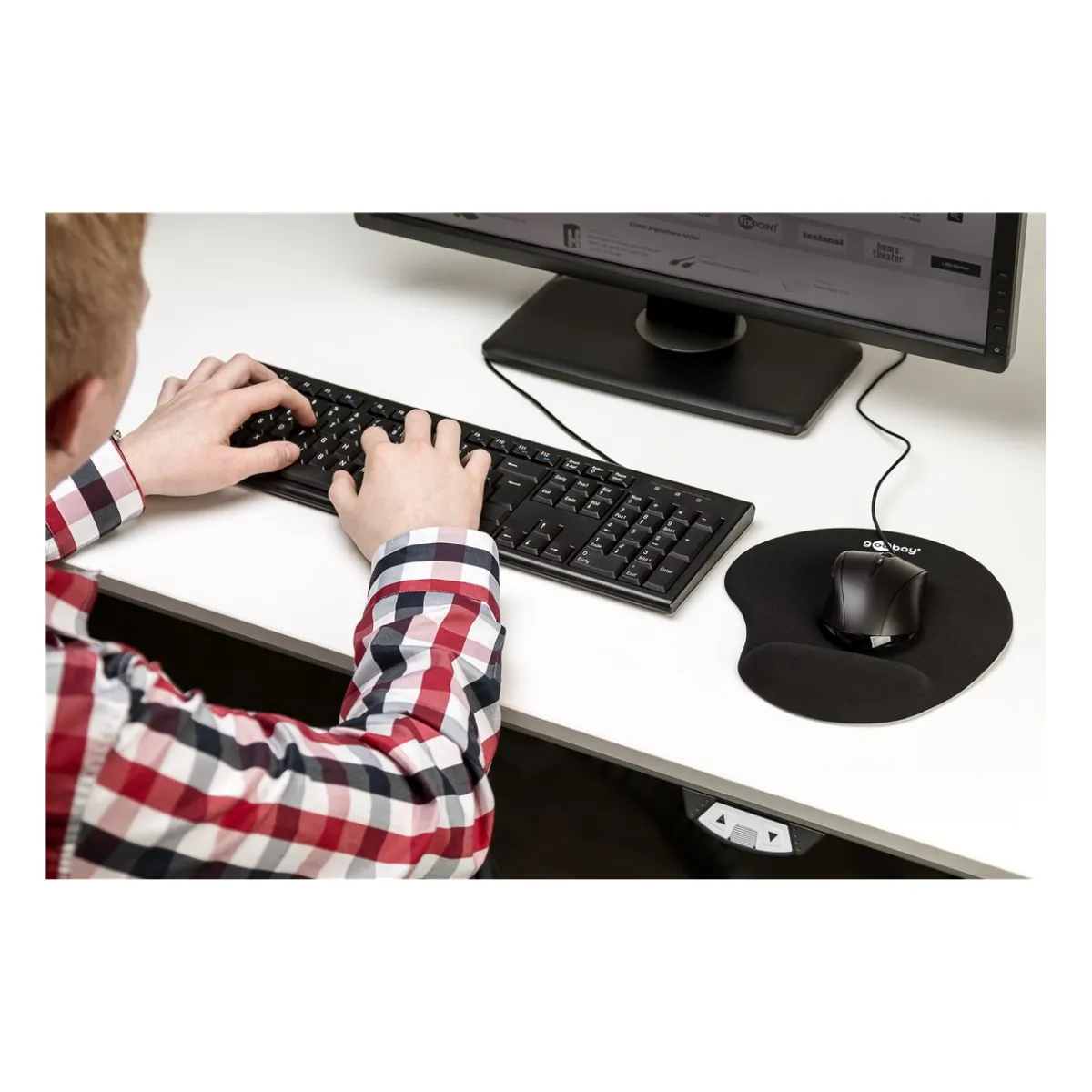 Goobay USB Tastatur-Maus-Set