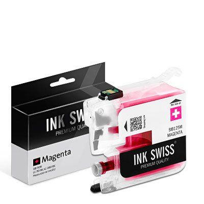 Brother LC-125 M - alternative Patrone 'magenta' 15,4 ml - InkSwiss