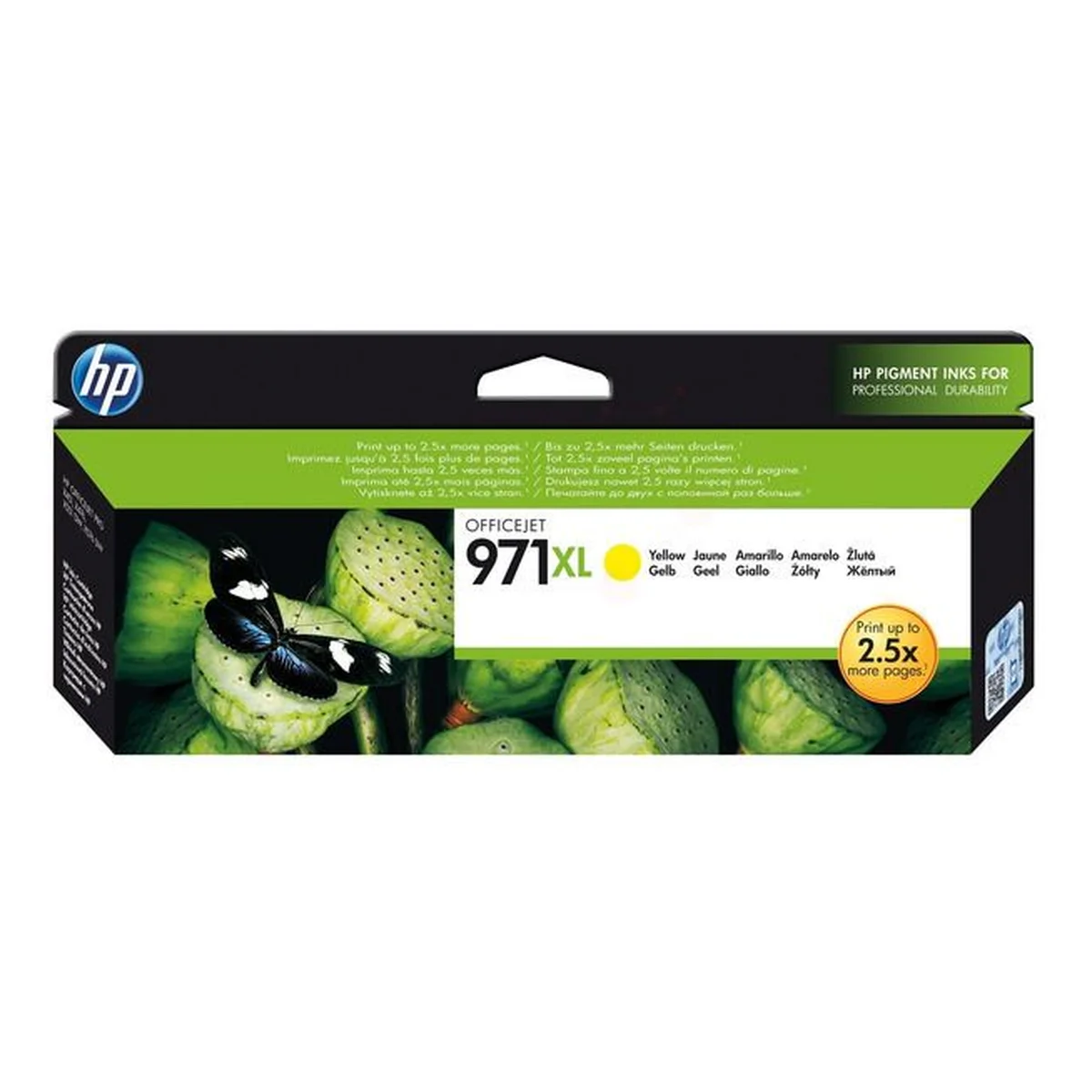 Druckerpatrone HP 971XL gelb 86,5 ml | 6.600 Seiten (CN628AE)
