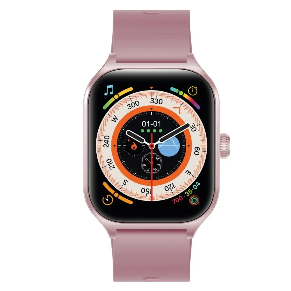 Timor Smartwatch mit 2,01“ Display, BT Call purple