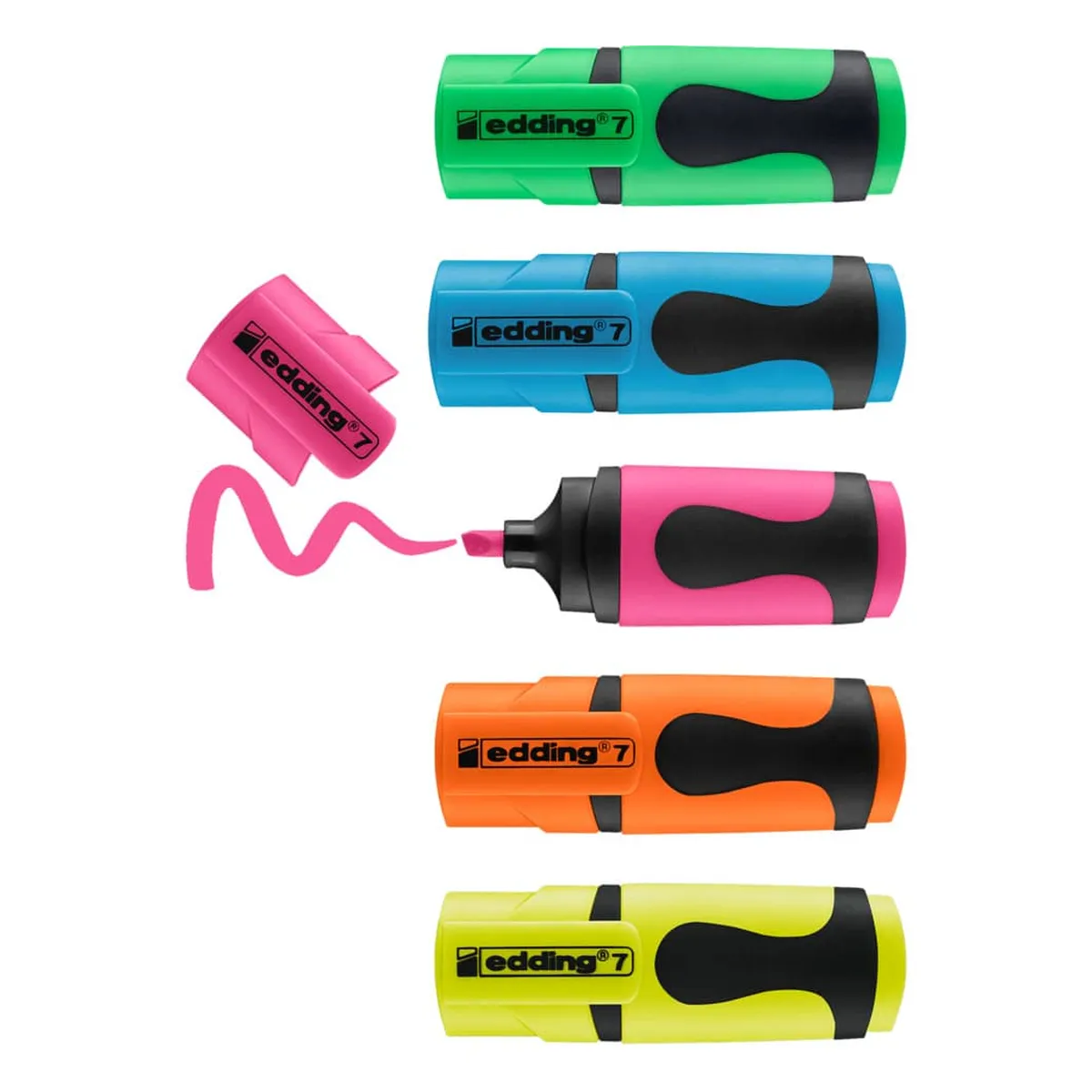 Edding Textmarker mini highlighter - 1-3 mm, sortierte Blisterkarte