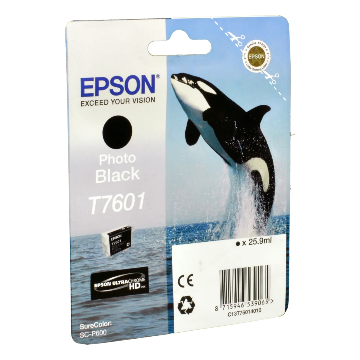 Epson Tinte C13T76014010  Photo Black T7601