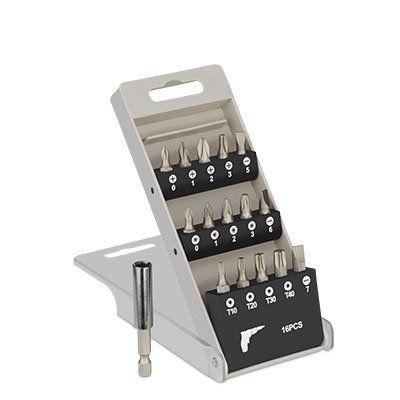 Eurotools Profi-Bit-Satz, 16 Teile