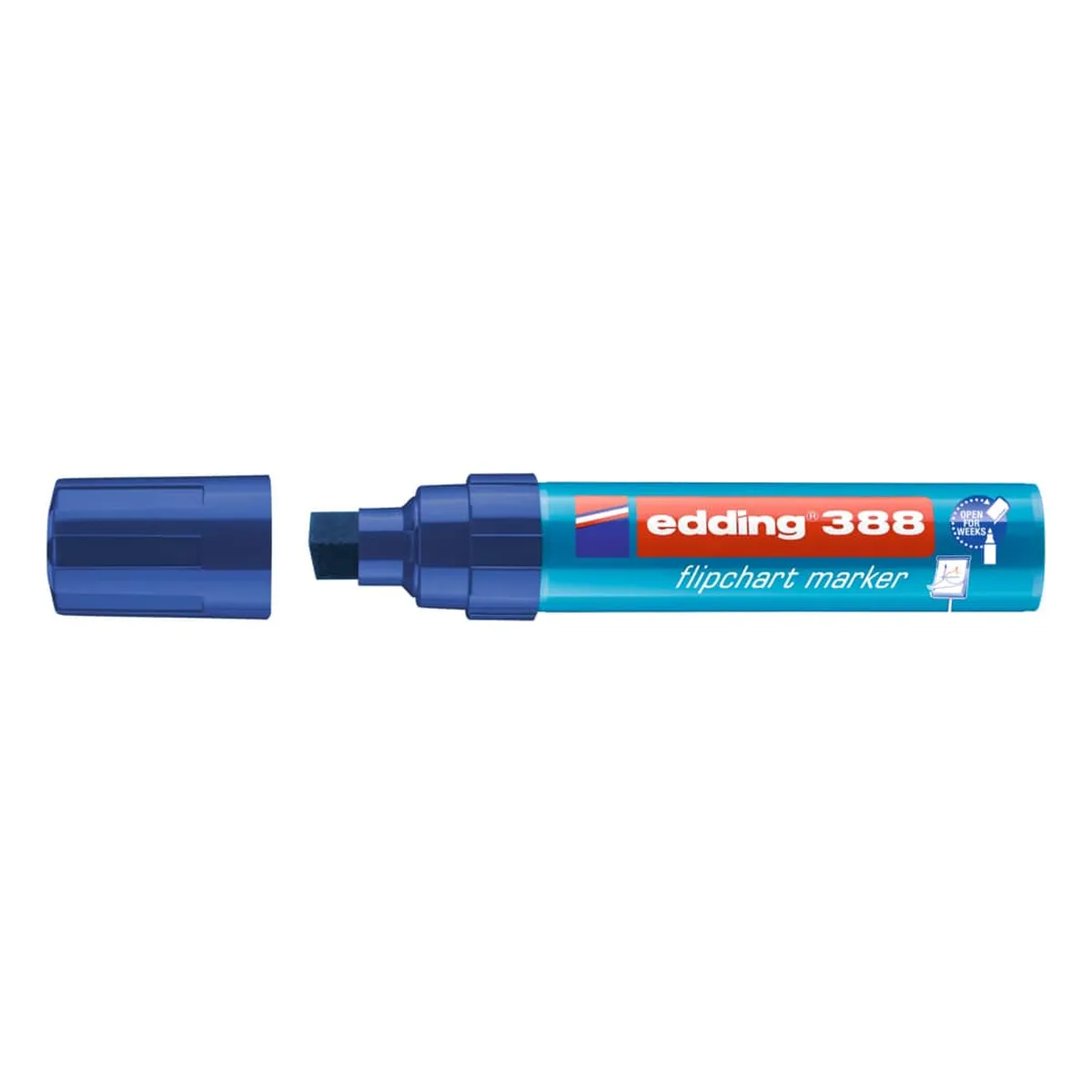 Edding 388 Flipchartmarker - 4 - 12 mm, blau