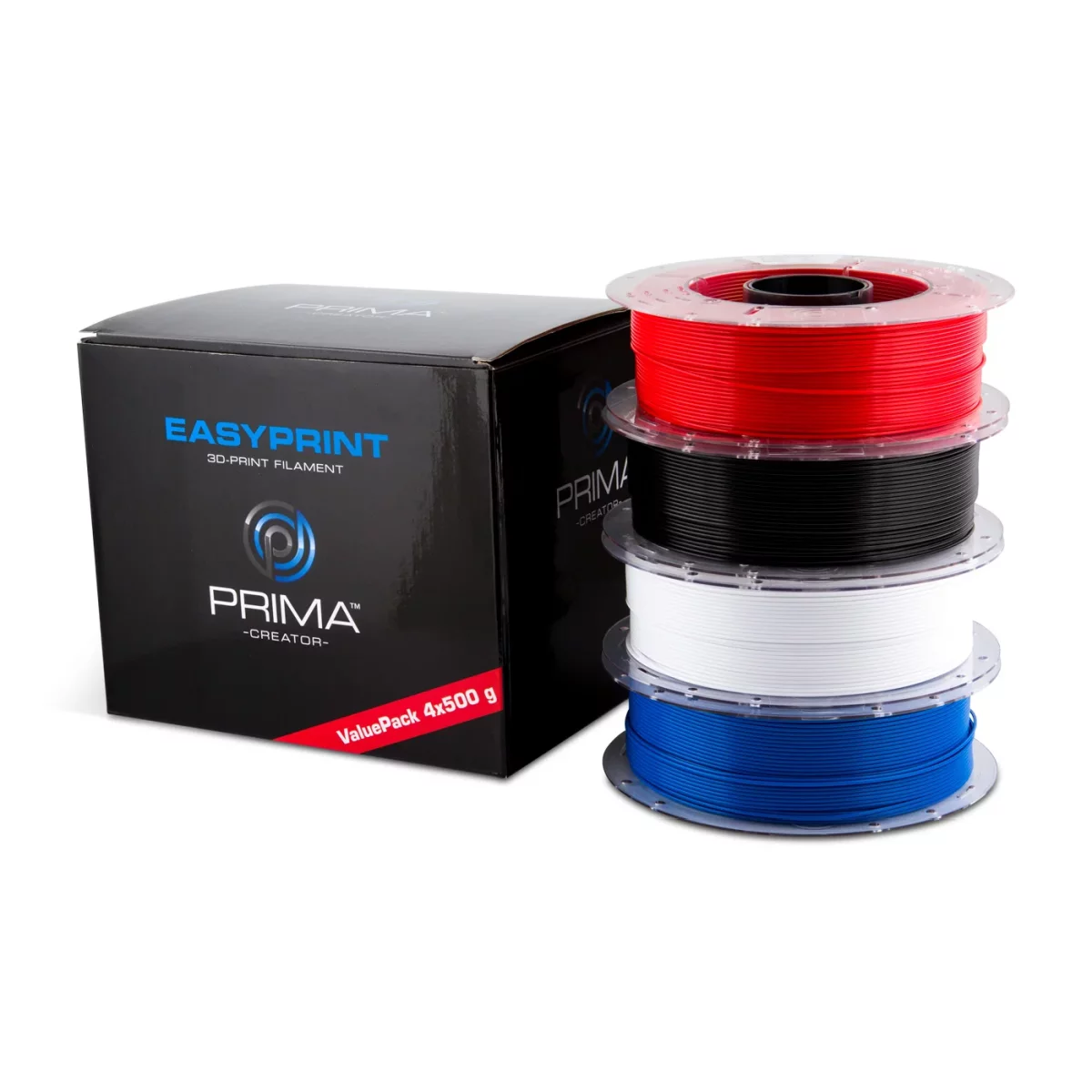 PrimaFilaments EasyPrint Value Pack PLA - 1.75mm 2000g