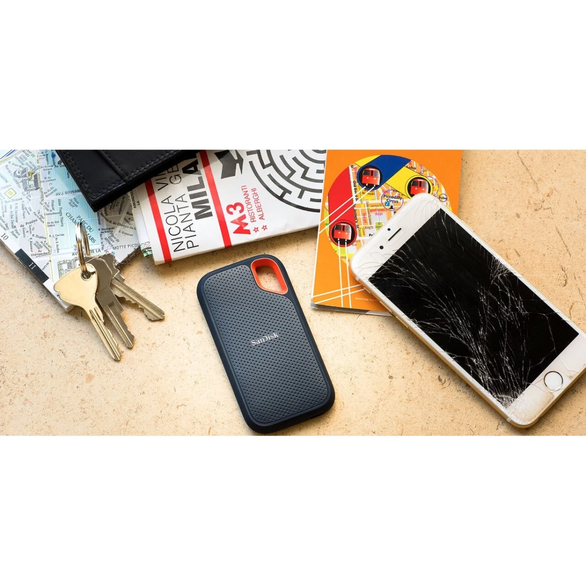 Sandisk 2TB Extreme V2 USB 3.2 Gen2 schwarz