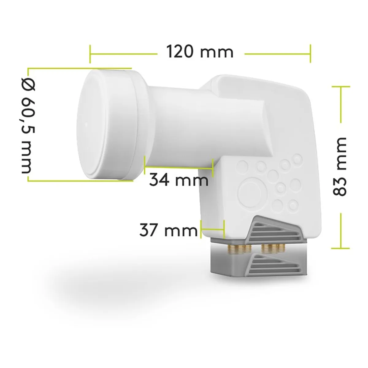 Goobay Universal Quad LNB